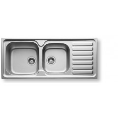 Pyramis Νεροχύτης Ένθετος Αντιστρεφόμενος Λείος Jumbo Extra (116x50) 2B 1D Pyramis Νεροχύτης Ένθετος Αντιστρεφόμενος Λείος Jumbo Extra (116x50) 2B 1D